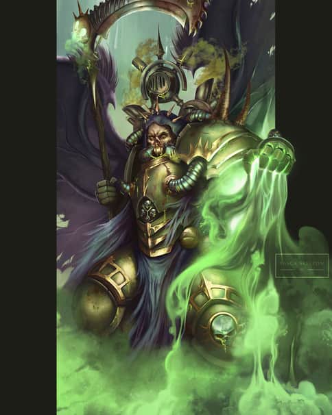 Mortarion by Tasca Skelton 