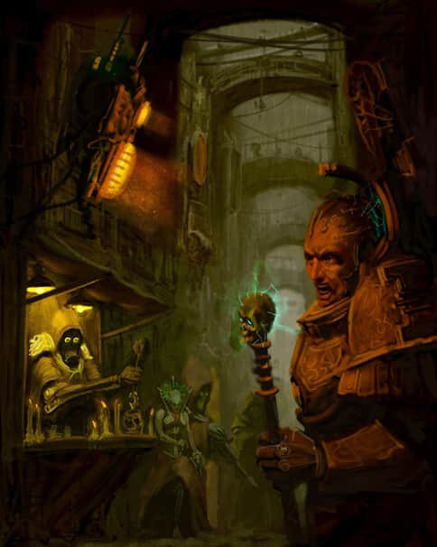 Ordo Xenos Inquisitor by Reuben Blakeman 