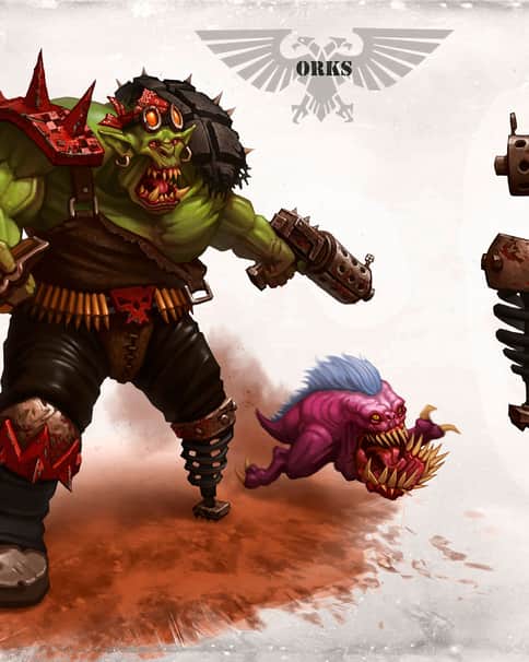 Orks by Edgar Sanchez Hidalgo 