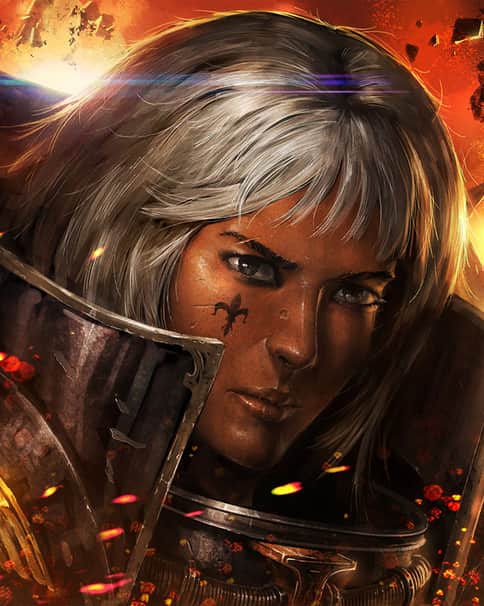 Sister of Battle by Ameen Naksewee 