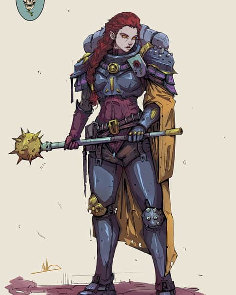 Sororitas by Albert Sargsyan 
