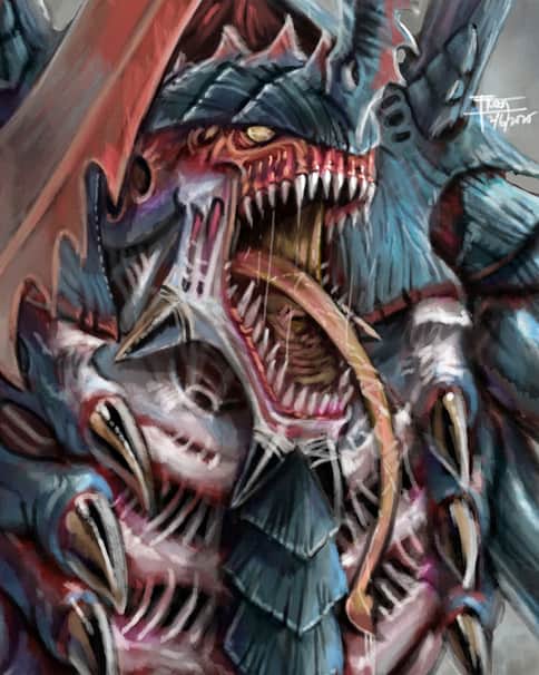 Tyranid Hive Tyrant by Frost Llamzon 