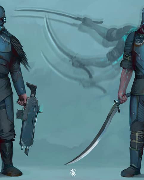 Tzeentch Infantry by Marat Tazhitdinov 