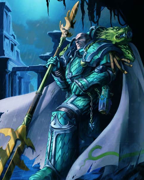 Alpharius by Laura Vazquez 