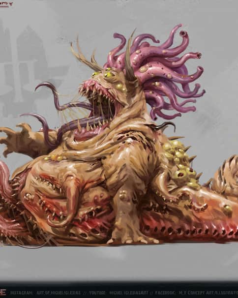 Beast of Nurgle by Miguel Iglesias Beast of Nurgle by Miguel Iglesias