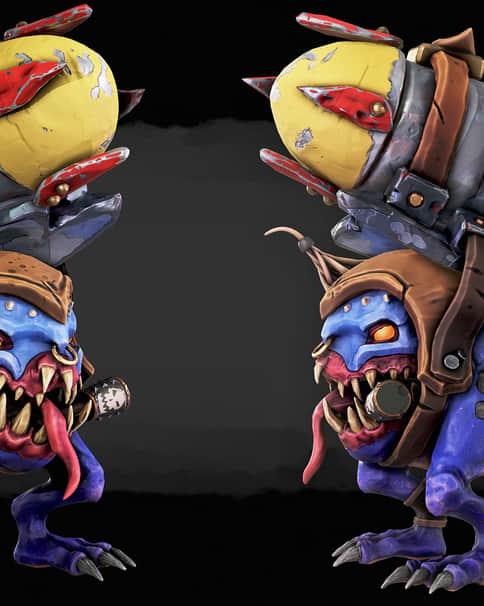 Bomb Squig by Nathan Mulhollen