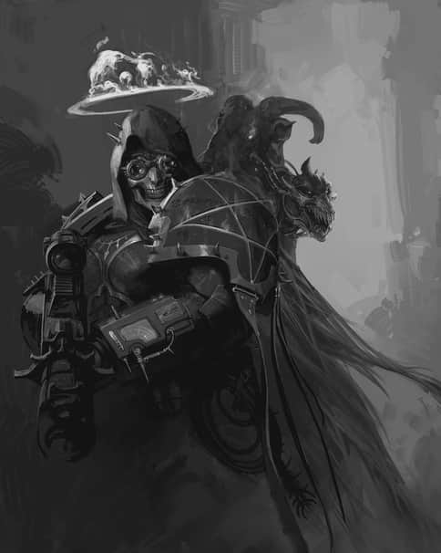 Chaos Marine by Ruslan Korovkin 