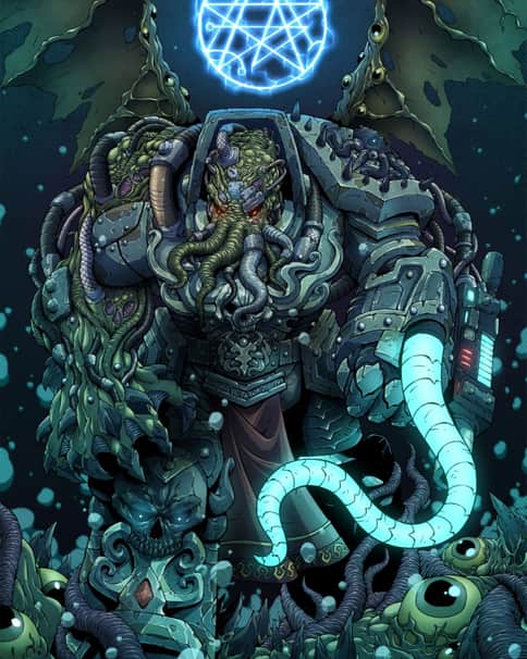 Cthulhu, Azathoth by Christopher Regalario 