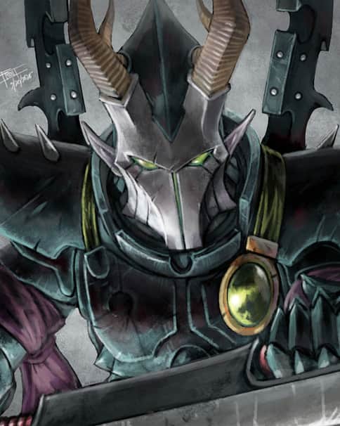 Drukhari Incubus by Frost Llamzon 