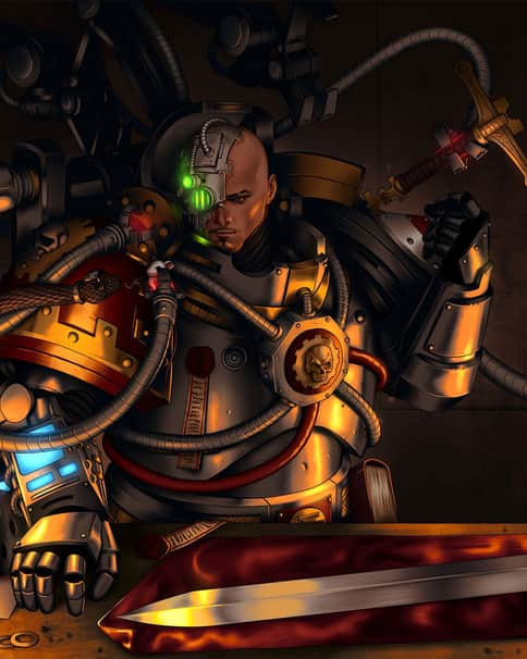 Grey Knight Techmarine by Sigma Art 