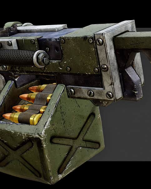 Heavy Stubber by Nathan Mulhollen