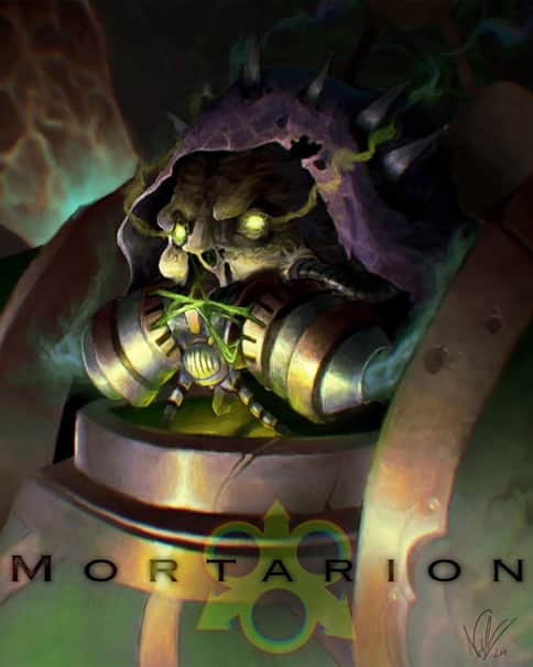 Mortarion by Niki Borrghoth 
