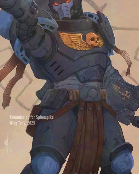 Space Marine by Oleg Tsoy 