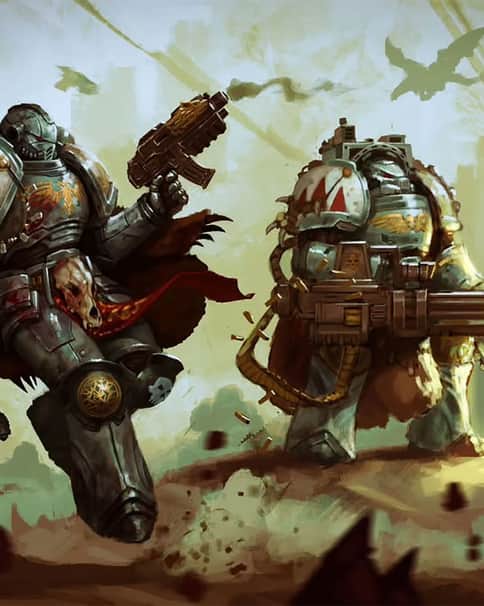 Space Wolves by Chevron Lowery 