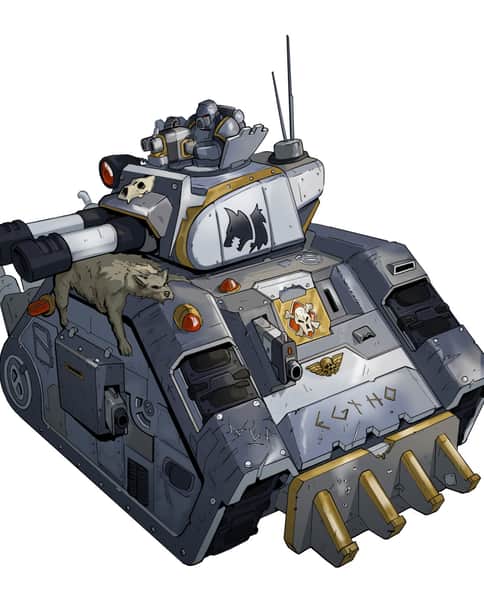 Tank Wolves of Russ by Matías Pascual 