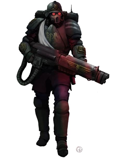 Thyge Drabant Grenadier by George Vincent 