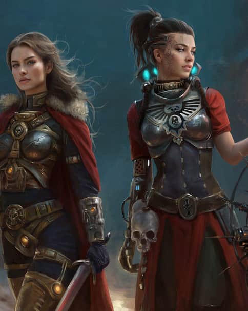 Two Sisters by Dennis Fröhlich 