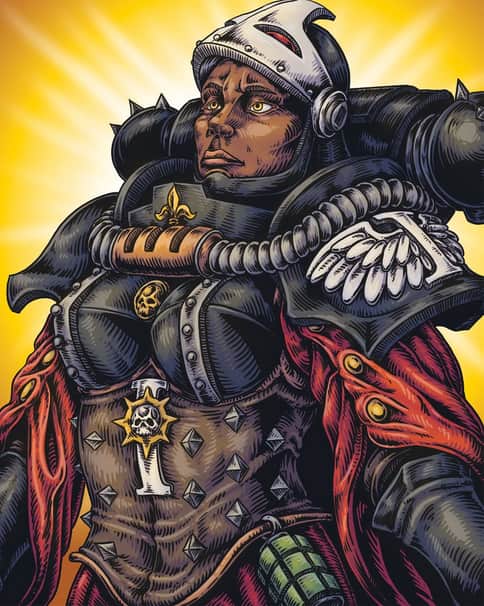 Adepta Sororitas by Valentin Frouté 