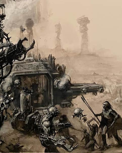 First Encountering the T’au by Paul Dainton 