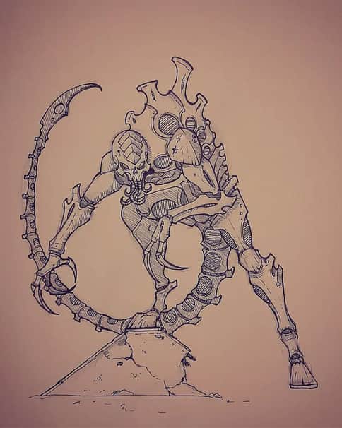 Genestealer by Jules Thavenet 