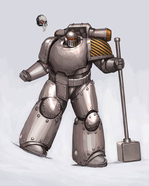 Iron Warrior by Alexey Potorochin 