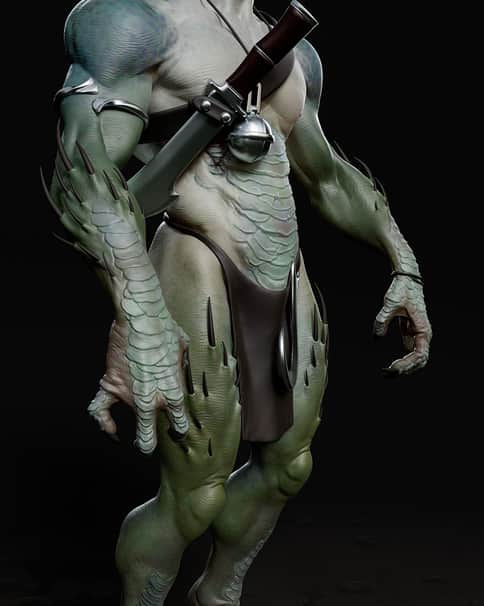 Kroot Carnivore by Lewis Ingall 