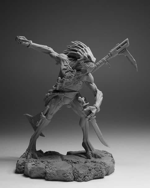 Kroot Warrior by Daniel Cockersell 