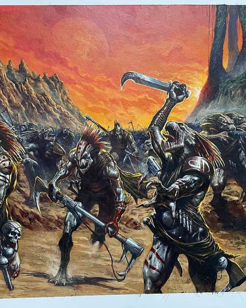 Kroot by Karl Kopinski 