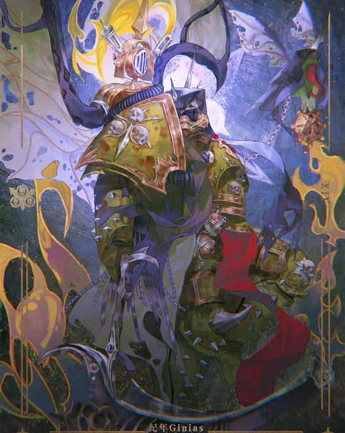 Mortarion by Ginias 