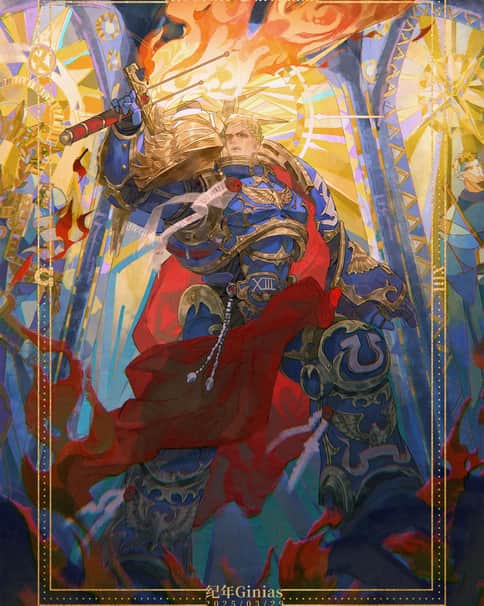 Roboute Guilliman by Ginias 