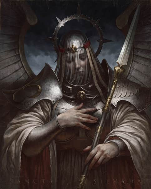 Saint Silvana by Ivana Abbate 