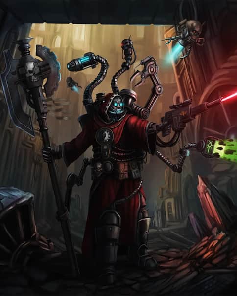 Tech-Priest by Beka Chipchiuri 