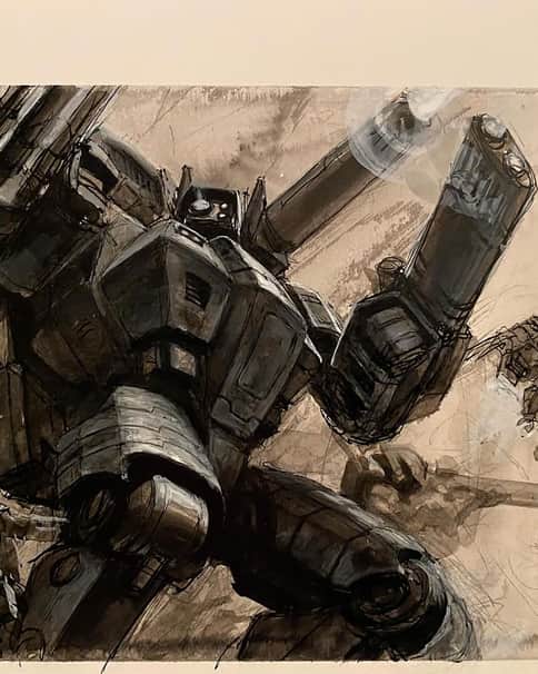 XV8 Crisis Battlesuit by Paul Dainton 
