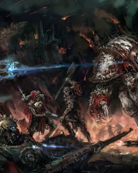 AdMech vs Some Heretics by Dmitry Brushray 