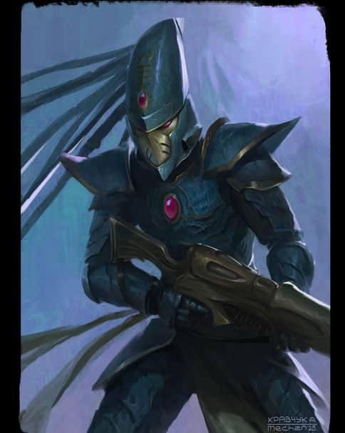 Aeldari by Aleksandr Kravchuk 