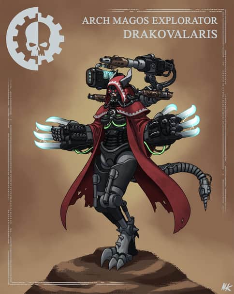 Arch Magos Explorator by Nate Kawachi 