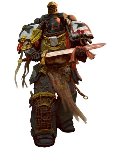 Black Templar by Reuben Blakeman 