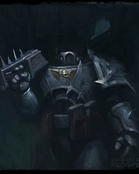 Chaos Space Marines by Aleksandr Kravchuk 