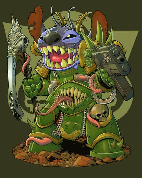 Death Guard Stitch by Levi Cleeman 