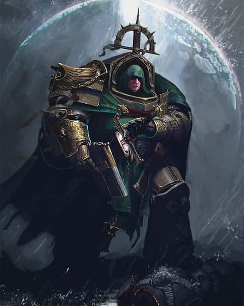 Deathwing Captain by Stefan Ristić 