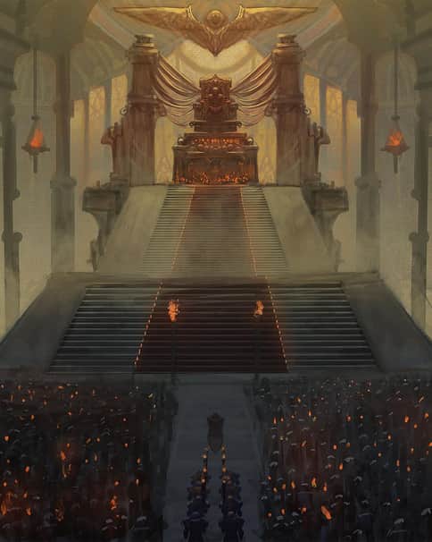 Golden Throne of Terra by Mohamed Saad 