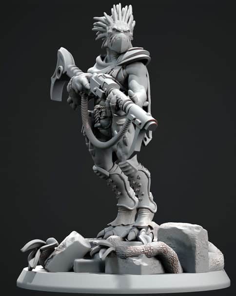 Kroot Shaper by Av3D World 