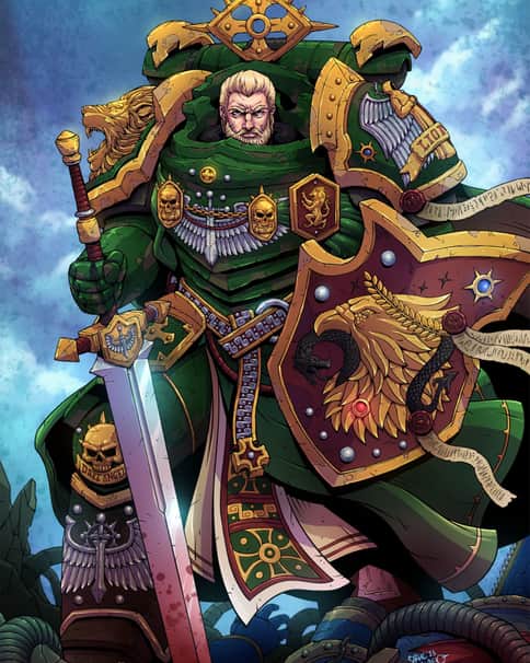 Lion El’Jonson by Christopher Regalario 