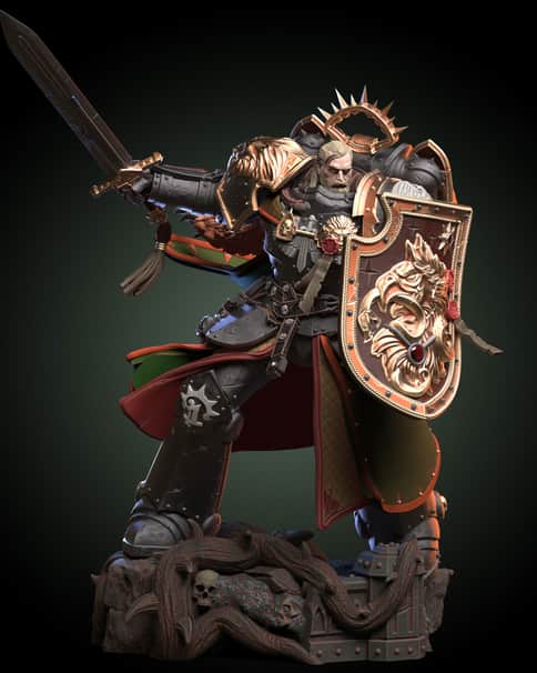 Lion El’Jonson by Alexei Konev 