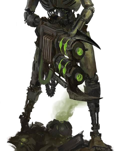 Necron Vignette by Phil Moss 