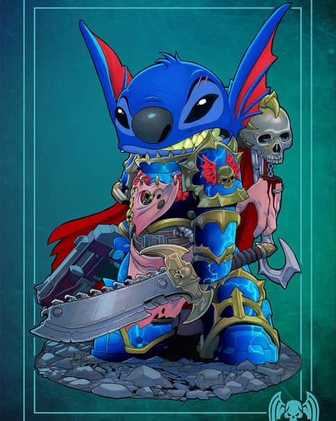 Night Lords Stitch by Levi Cleeman 