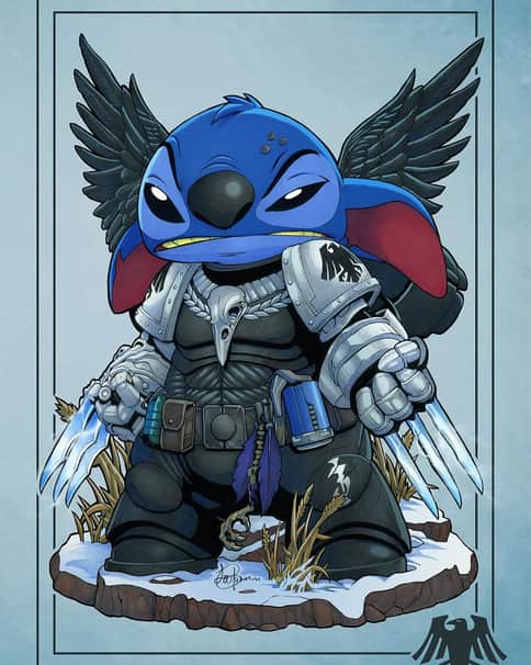 Raven Guard Stitch by Levi Cleeman 