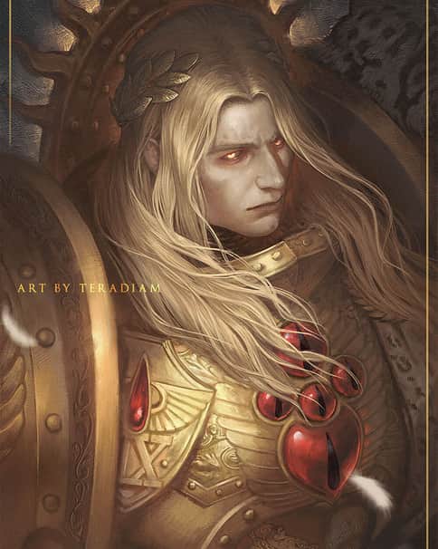 Sanguinius by Teresa Ramos 