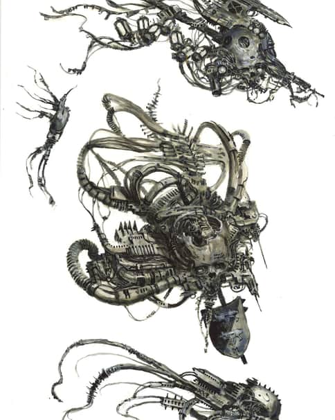 Servo-Skulls by Phil Moss 