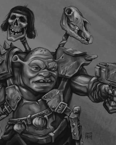 Shrek-Ork by Alignment Ink 